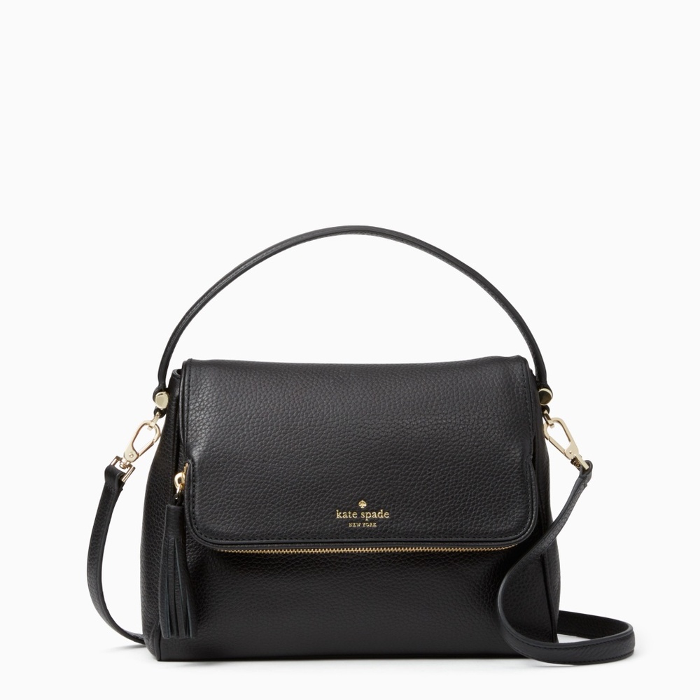 Boutique NWT Kate Spade Women's Black Chester Street Miri Designer Crossbody Bag